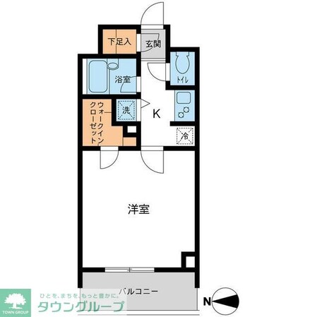 プライムコート成増の物件間取画像